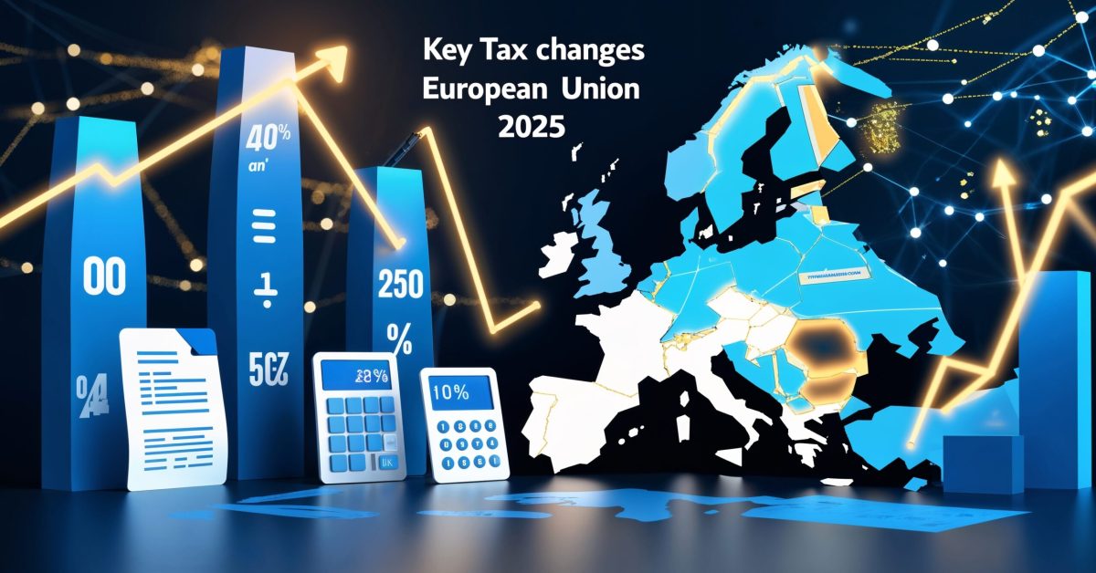 Najważniejsze zmiany podatkowe w 2025 w Unii Europejskiej